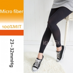 (Micro-fiber) 23-32mmHg Compression Leggings